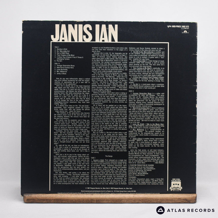 Janis Ian - Janis Ian - LP Vinyl Record - EX/EX