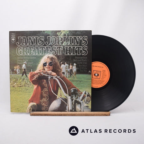 Janis Joplin Janis Joplin's Greatest Hits LP Vinyl Record - Front Cover & Record