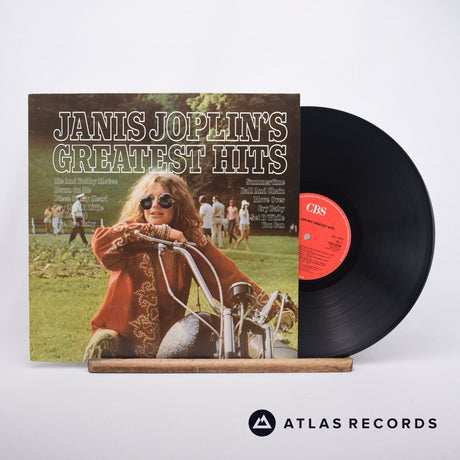 Janis Joplin Janis Joplin's Greatest Hits LP Vinyl Record - Front Cover & Record