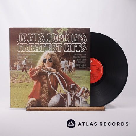 Janis Joplin Janis Joplin's Greatest Hits LP Vinyl Record - Front Cover & Record