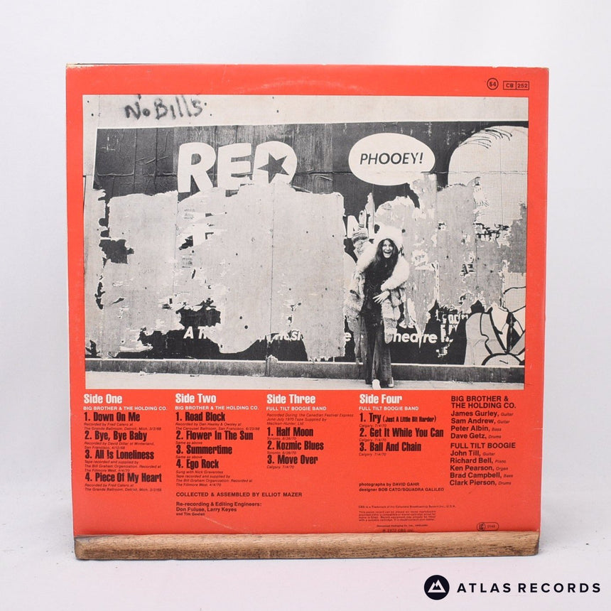 Janis Joplin - Joplin In Concert - Repress Gatefold 2 x LP Vinyl Record - VG+/EX