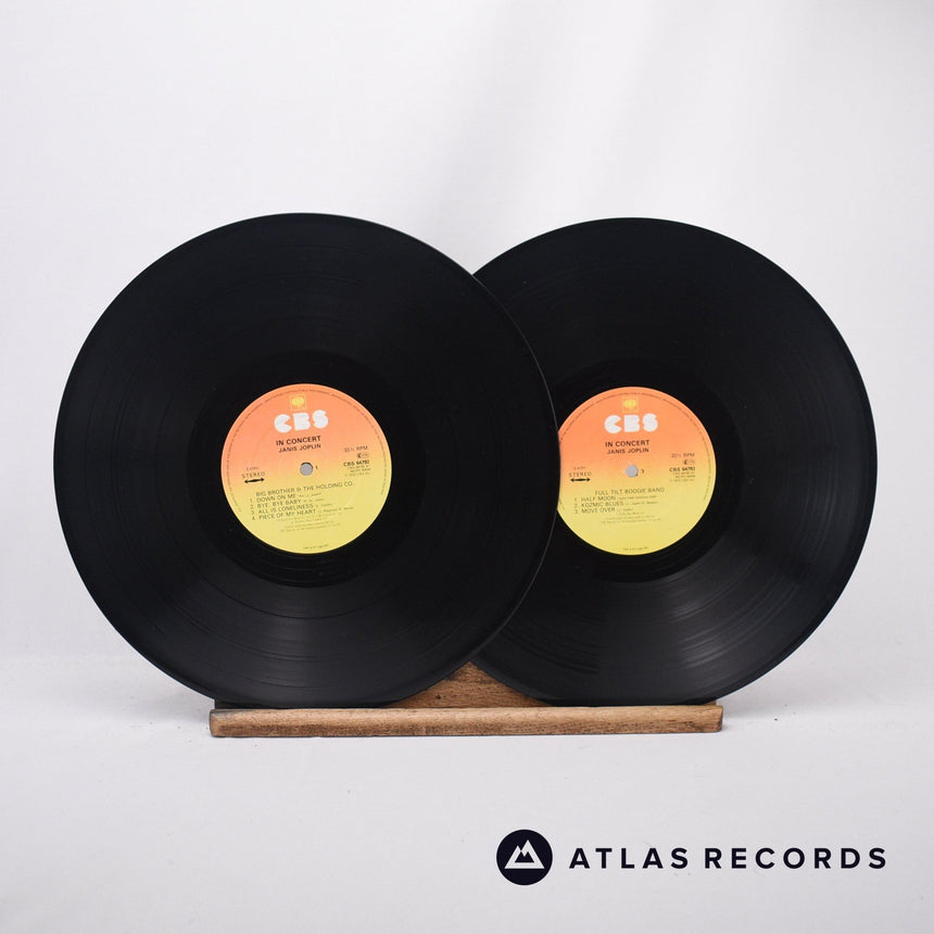 Janis Joplin - Joplin In Concert - Repress Gatefold 2 x LP Vinyl Record - VG+/EX