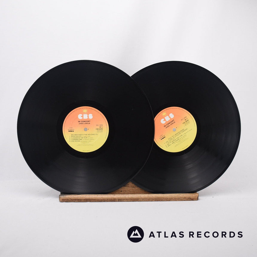 Janis Joplin - Joplin In Concert - Repress Gatefold 2 x LP Vinyl Record - VG+/EX