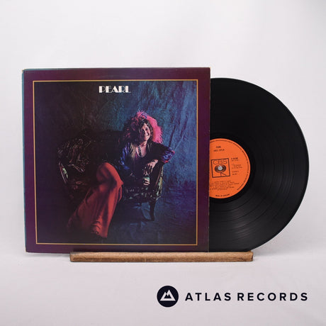 Janis Joplin Pearl LP Vinyl Record - Front Cover & Record