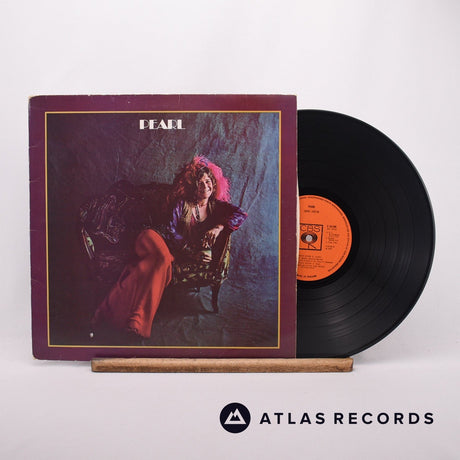 Janis Joplin Pearl LP Vinyl Record - Front Cover & Record