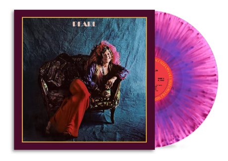 Janis Joplin - Pearl - Pink Splatter LP Vinyl Record
