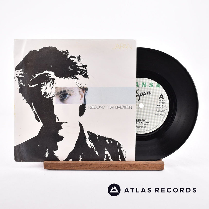 Japan I Second That Emotion 7" Vinyl Record - Front Cover & Record