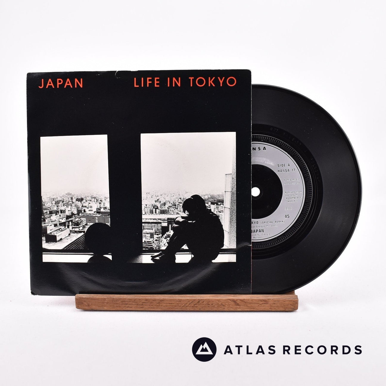 Japan Life In Tokyo 7" Vinyl Record - Front Cover & Record