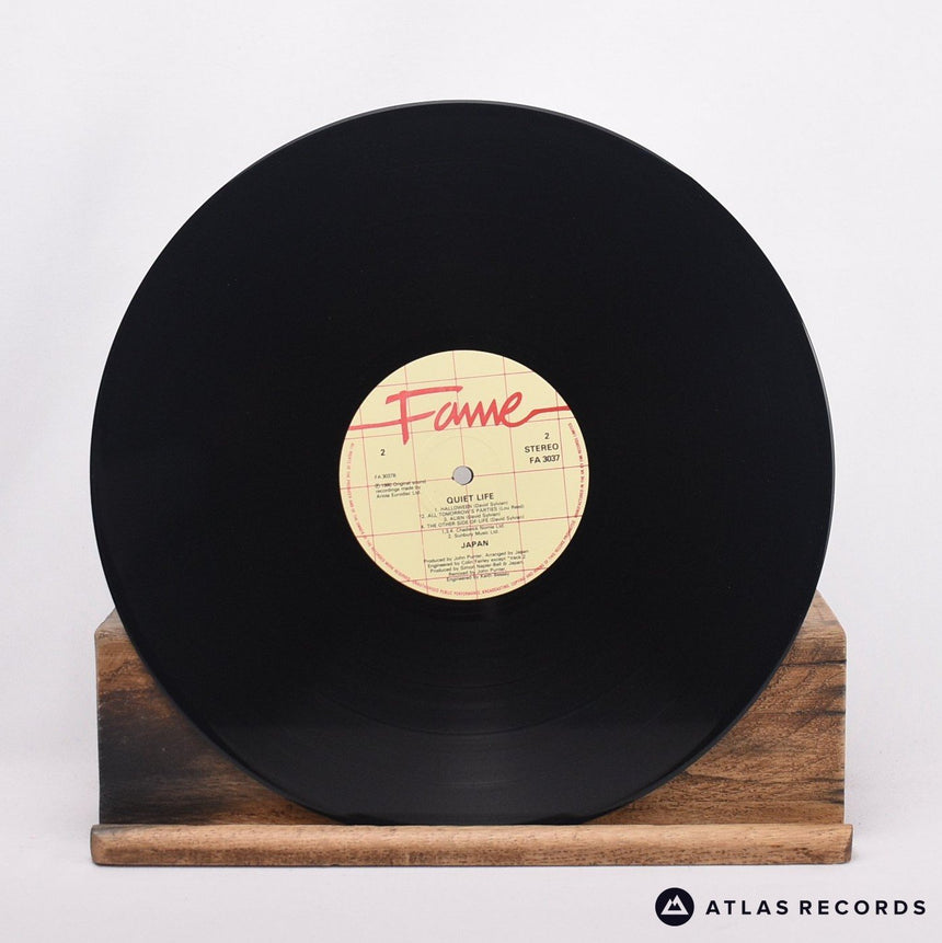 Japan - Quiet Life - Strawberry LP Vinyl Record - VG+/EX