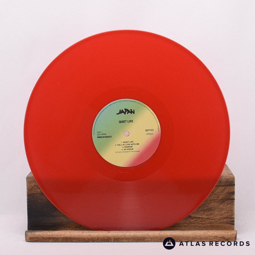 Japan - Quiet Life - Red Half Speed Master Insert A2 B2 LP Vinyl Record - NM/NM