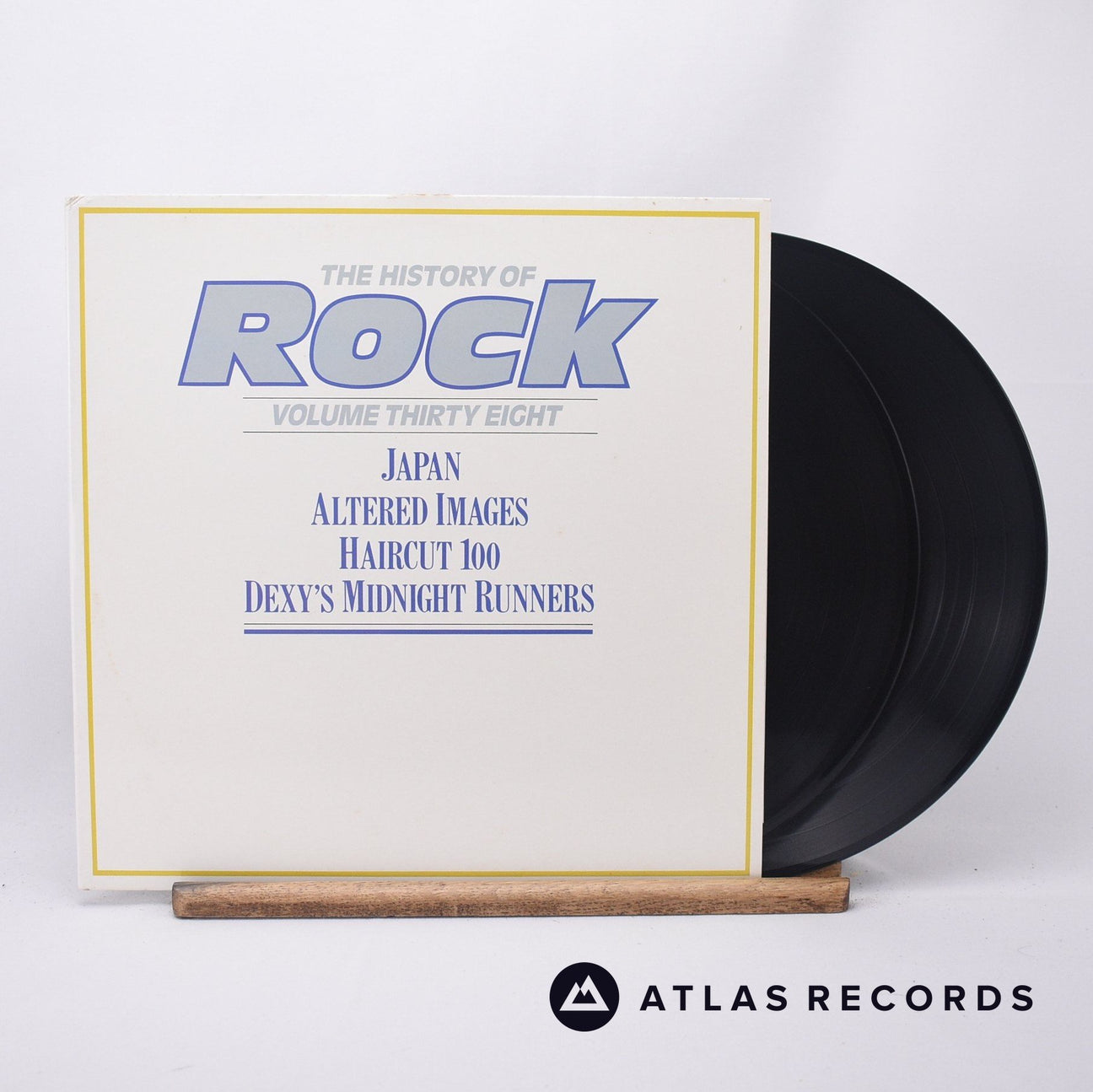 Japan The History Of Rock 2 x LP Vinyl Record - Front Cover & Record
