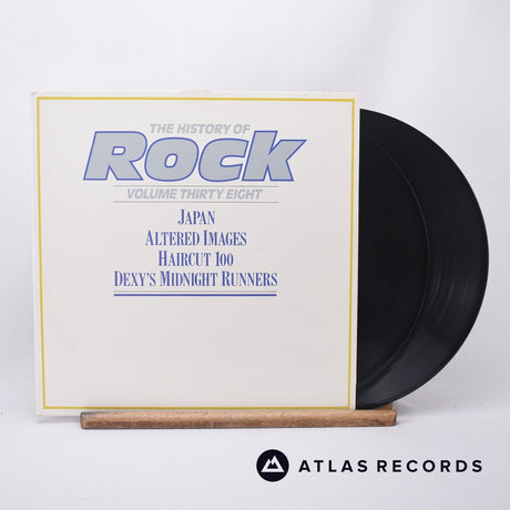Japan The History Of Rock 2 x LP Vinyl Record - Front Cover & Record