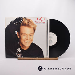 Jason Donovan Between The Lines LP Vinyl Record - Front Cover & Record