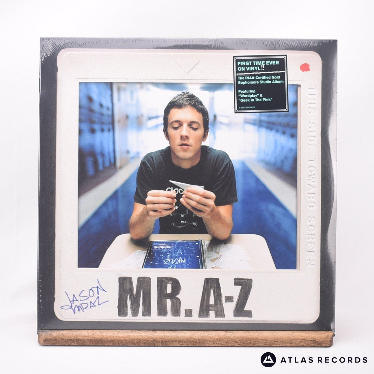 Jason Mraz Mr. A-Z Double LP Vinyl Record - Front Cover & Record