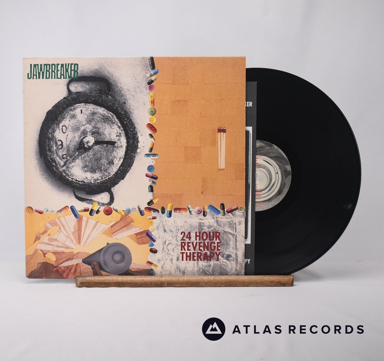 Jawbreaker 24 Hour Revenge Therapy LP Vinyl Record - Front Cover & Record