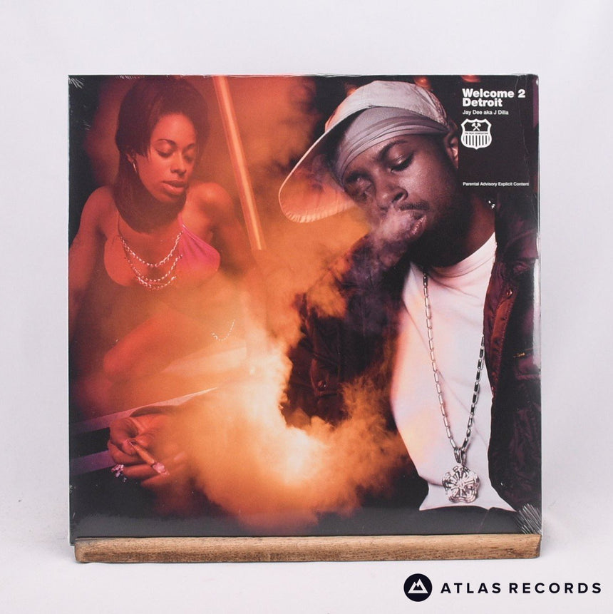 Jay Dee Welcome 2 Detroit Double LP Vinyl Record - Front Cover & Record