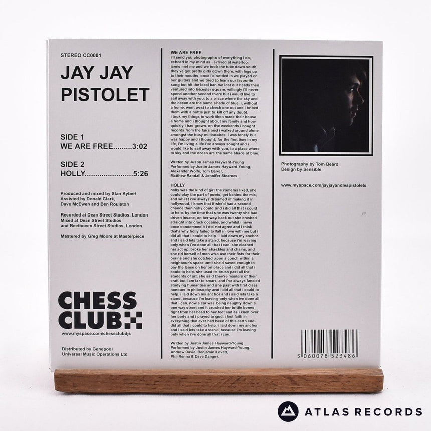 Jay Jay Pistolet - We Are Free - Limited Edition 7" Vinyl Record - NM/NM
