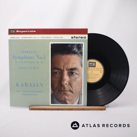 Jean Sibelius Symphony No.5 In E Flat Major Op. 82 LP Vinyl Record - Front Cover & Record