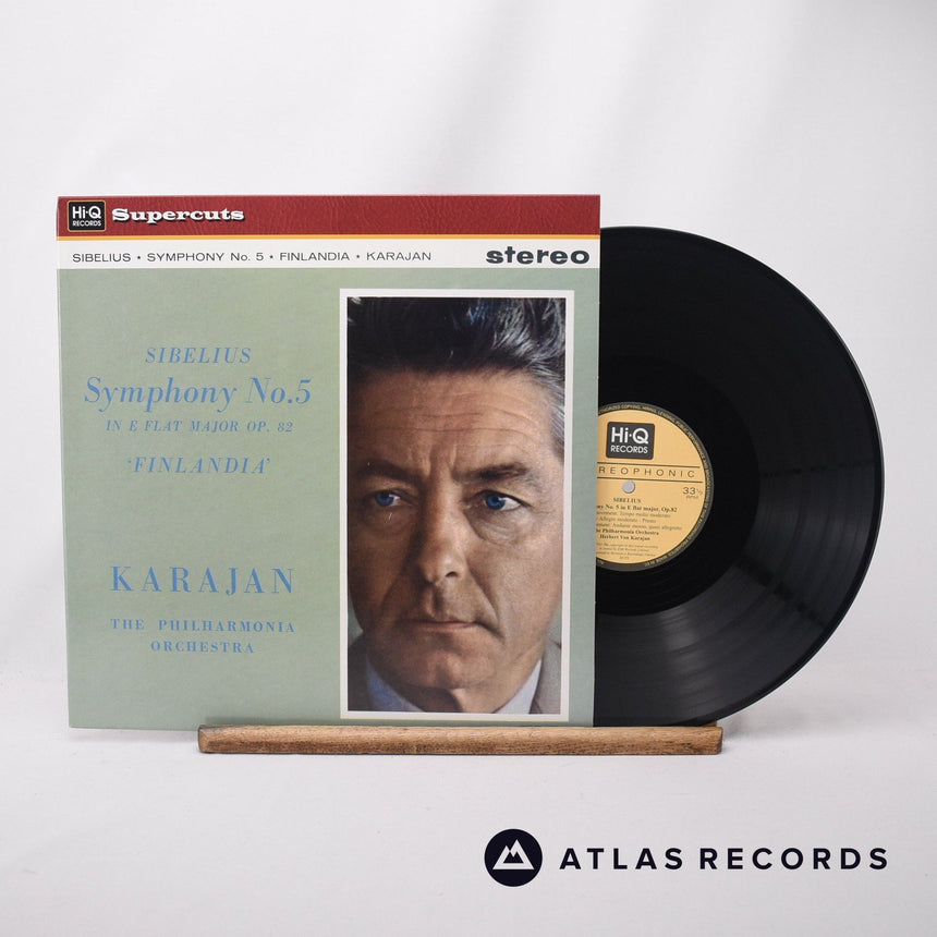 Jean Sibelius Symphony No.5 In E Flat Major Op. 82 LP Vinyl Record - Front Cover & Record