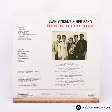 Jean Vincent & Her Band - Rock With Me ! - LP Vinyl Record - EX/EX