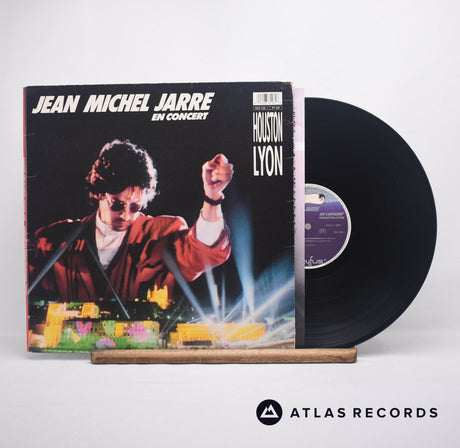 Jean-Michel Jarre En Concert Houston LP Vinyl Record - Front Cover & Record