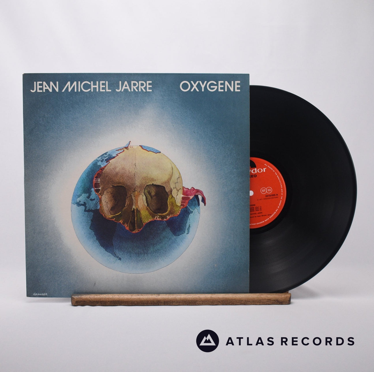 Jean-Michel Jarre Oxygene LP Vinyl Record - Front Cover & Record