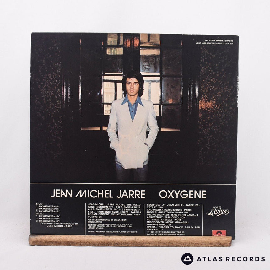 Jean-Michel Jarre - Oxygene - Repress LP Vinyl Record - EX/EX