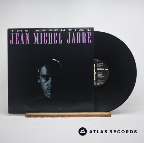 Jean-Michel Jarre The Essential Jean Michel Jarre LP Vinyl Record - Front Cover & Record