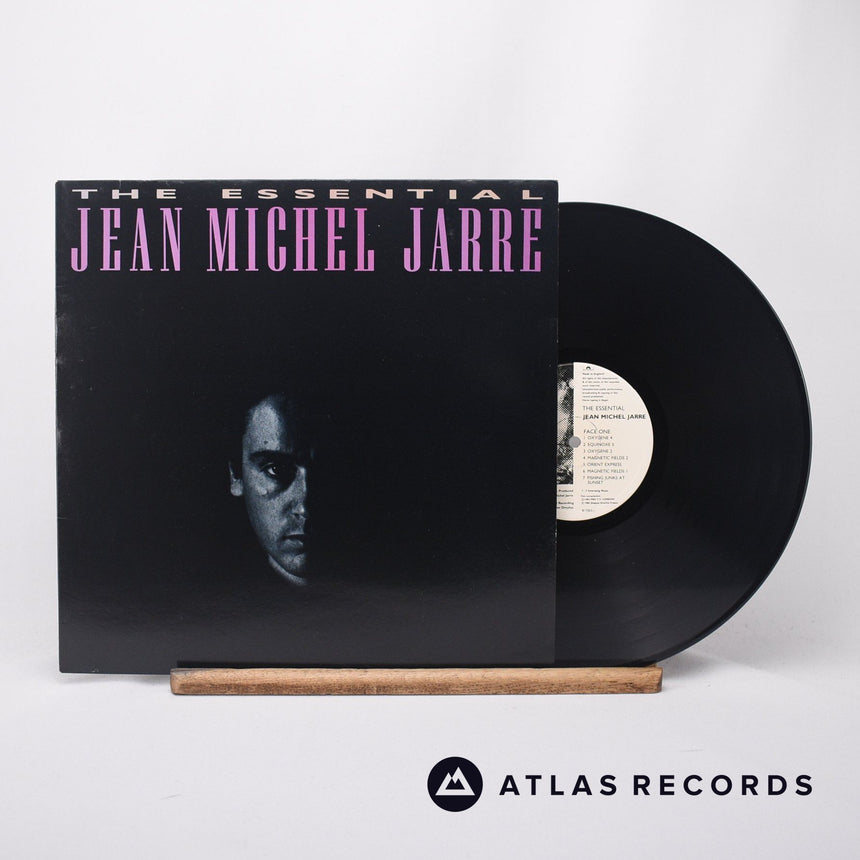 Jean-Michel Jarre The Essential Jean Michel Jarre LP Vinyl Record - Front Cover & Record
