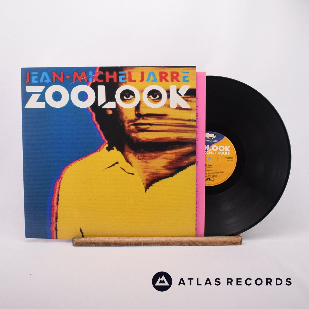 Jean-Michel Jarre Zoolook LP Vinyl Record - Front Cover & Record