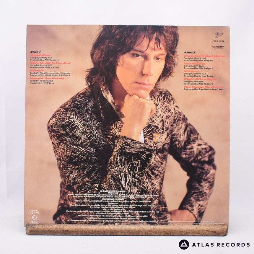 Jeff Beck - Flash - LP Vinyl Record - EX/NM