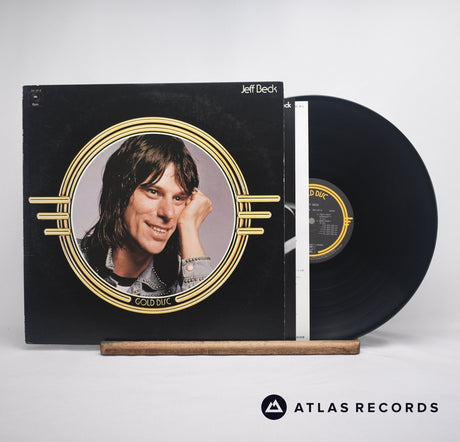 Jeff Beck Gold Disc LP Vinyl Record - Front Cover & Record