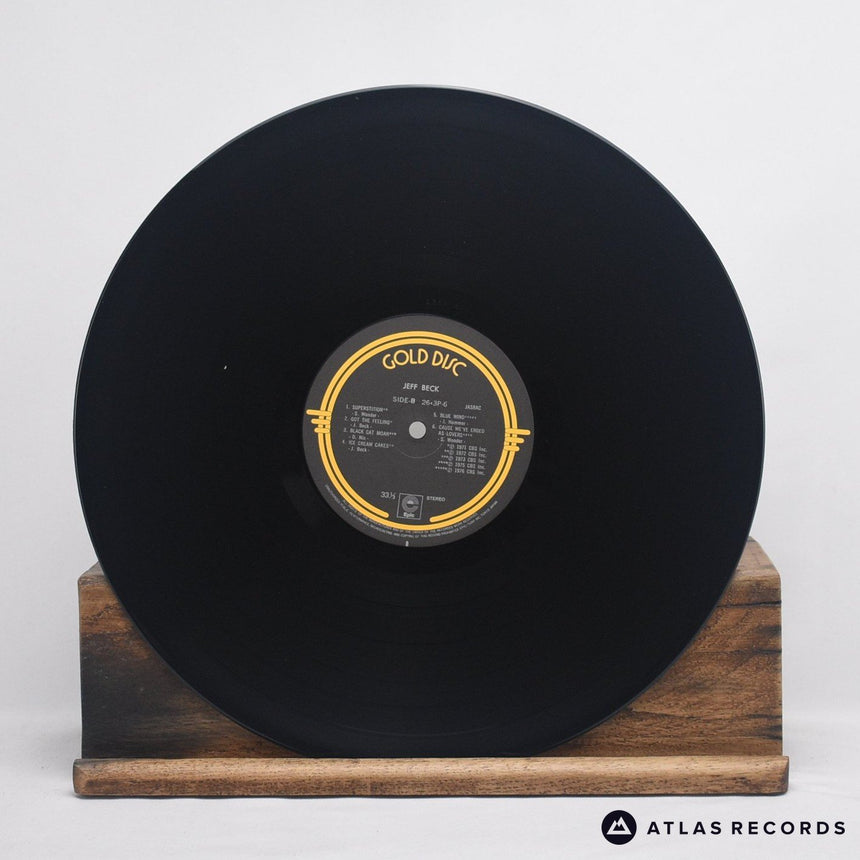 Jeff Beck - Gold Disc - Embossed Sleeve Lyric Sheet LP Vinyl Record - VG+/VG+