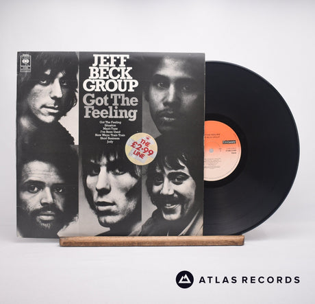 Jeff Beck Group Got The Feeling LP Vinyl Record - Front Cover & Record