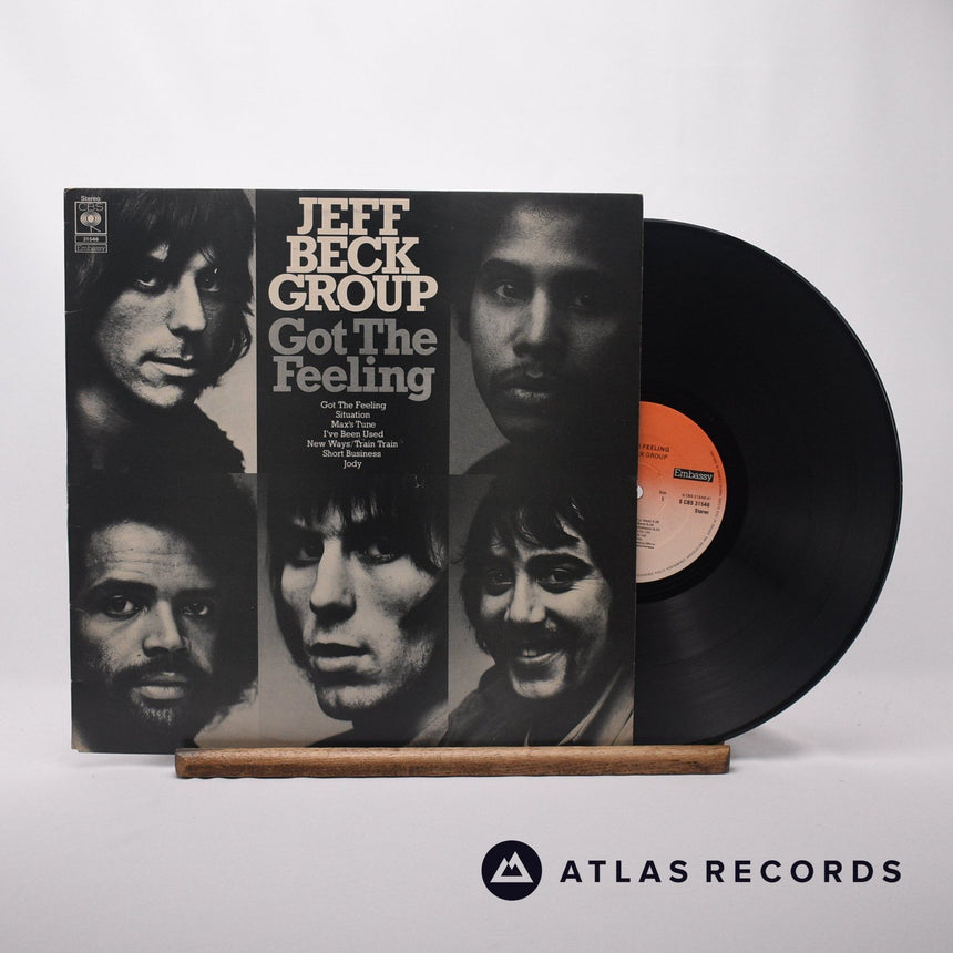 Jeff Beck Group Got The Feeling LP Vinyl Record - Front Cover & Record