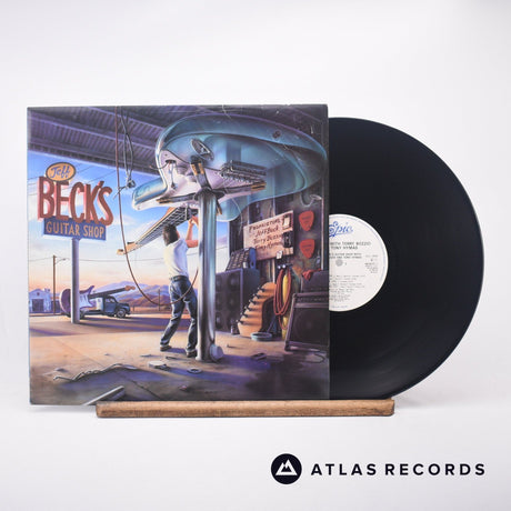 Jeff Beck Jeff Beck's Guitar Shop LP Vinyl Record - Front Cover & Record