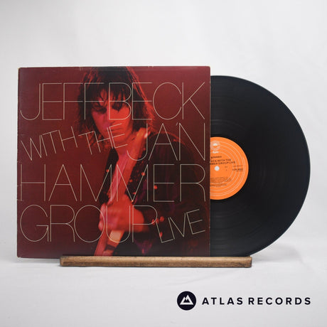 Jeff Beck Live LP Vinyl Record - Front Cover & Record