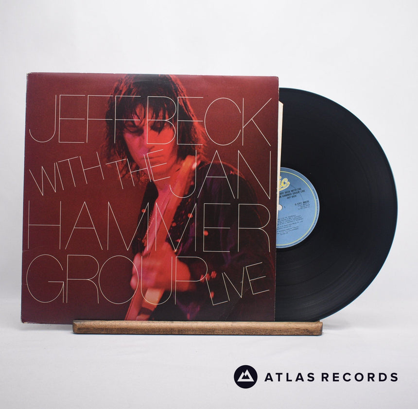 Jeff Beck Live LP Vinyl Record - Front Cover & Record