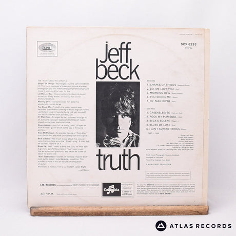 Jeff Beck - Truth - Repress LP Vinyl Record - VG+/EX