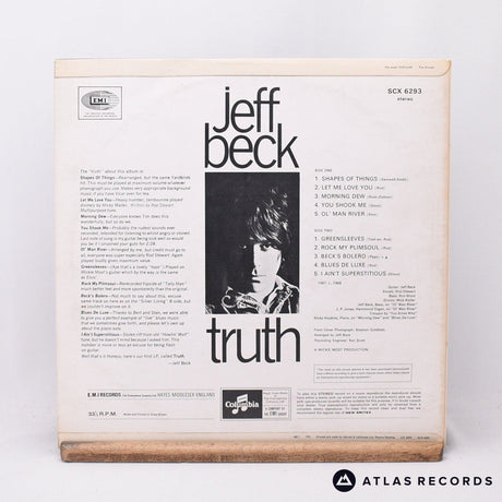 Jeff Beck - Truth - Repress LP Vinyl Record - EX/EX