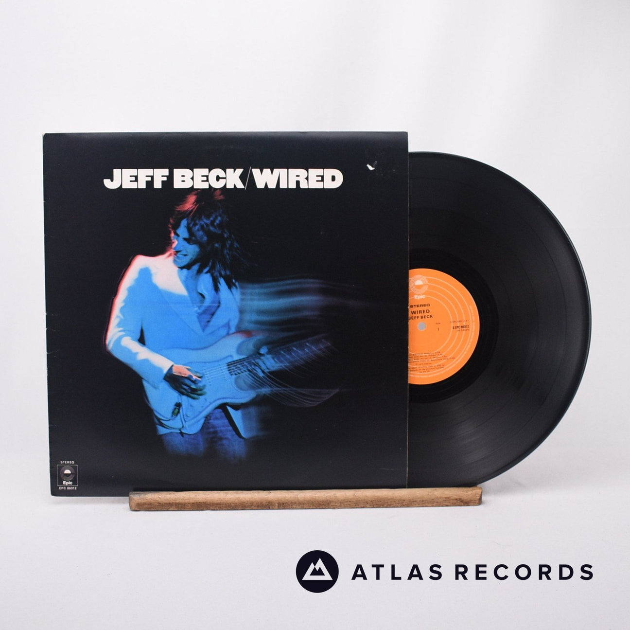 Jeff Beck Wired LP Vinyl Record - Front Cover & Record