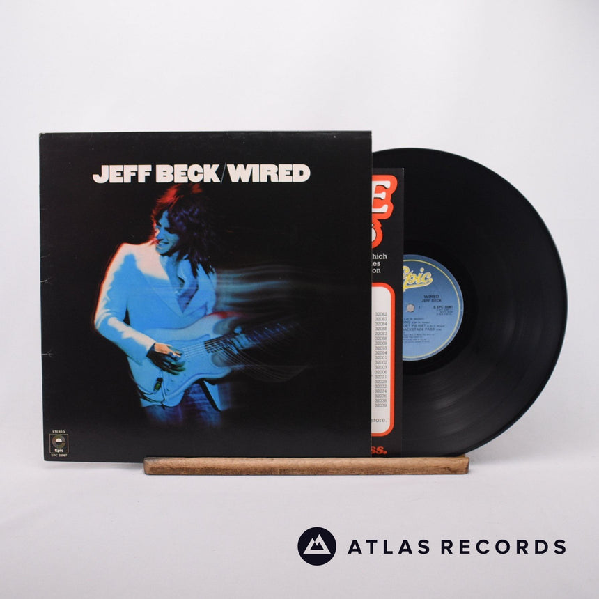 Jeff Beck Wired LP Vinyl Record - Front Cover & Record