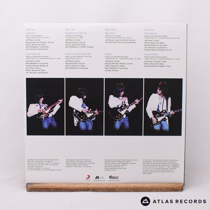 Jeff Beck - Wired - 200G Reissue -A -B -C -D 2 x LP Vinyl Record - NM/NM