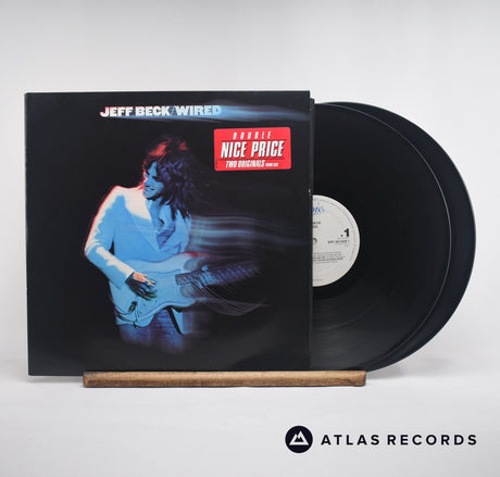 Jeff Beck Wired+Flash Double LP Vinyl Record - Front Cover & Record