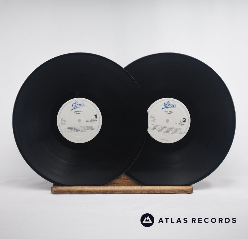 Jeff Beck - Wired+Flash - Gatefold Double LP Vinyl Record - EX/NM