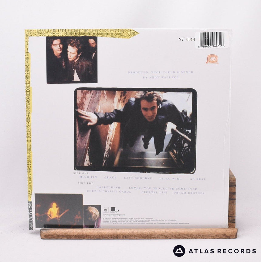 Jeff Buckley - Grace - Lilac Swirl Insert Limited Edition LP Vinyl Record - NEW