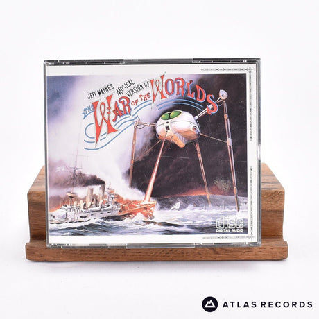 Jeff Wayne Jeff Wayne's Musical Version Of The War Of The Worlds 2 x CD Vinyl Record - Front Cover & Record