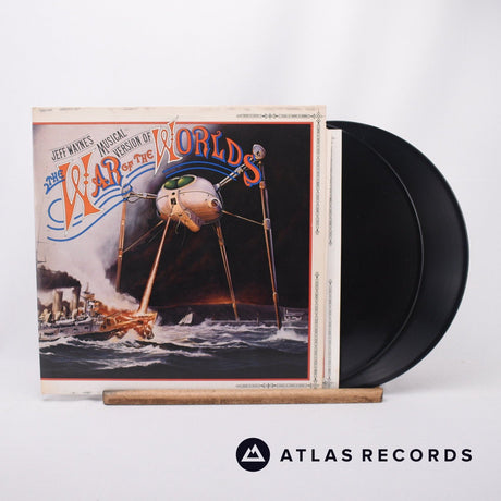 Jeff Wayne Jeff Wayne's Musical Version Of The War Of The Worlds 2 x LP Vinyl Record - Front Cover & Record