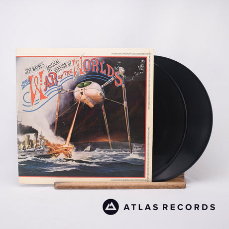 Jeff Wayne Jeff Wayne's Musical Version Of The War Of The Worlds 2 x LP Vinyl Record - Front Cover & Record