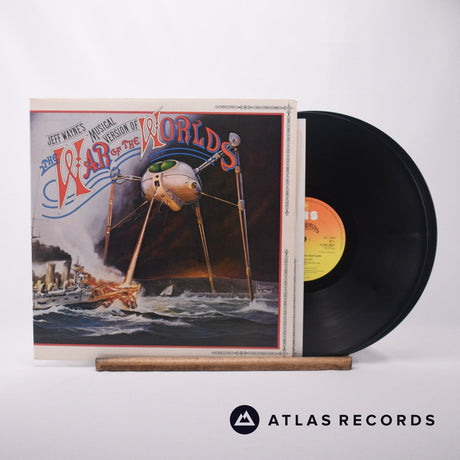 Jeff Wayne Jeff Wayne's Musical Version Of The War Of The Worlds Double LP Vinyl Record - Front Cover & Record